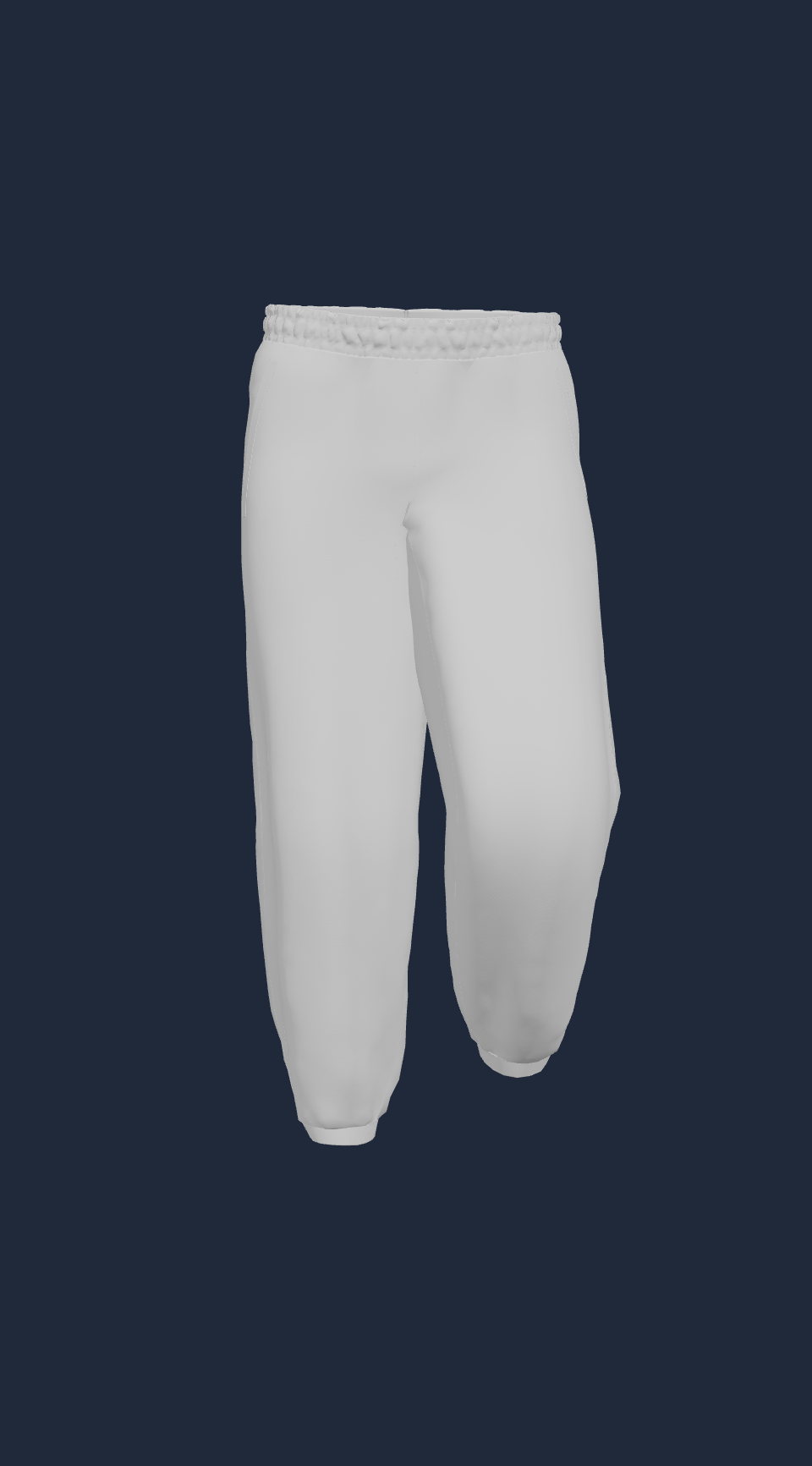 Original 3D pants mockup preview